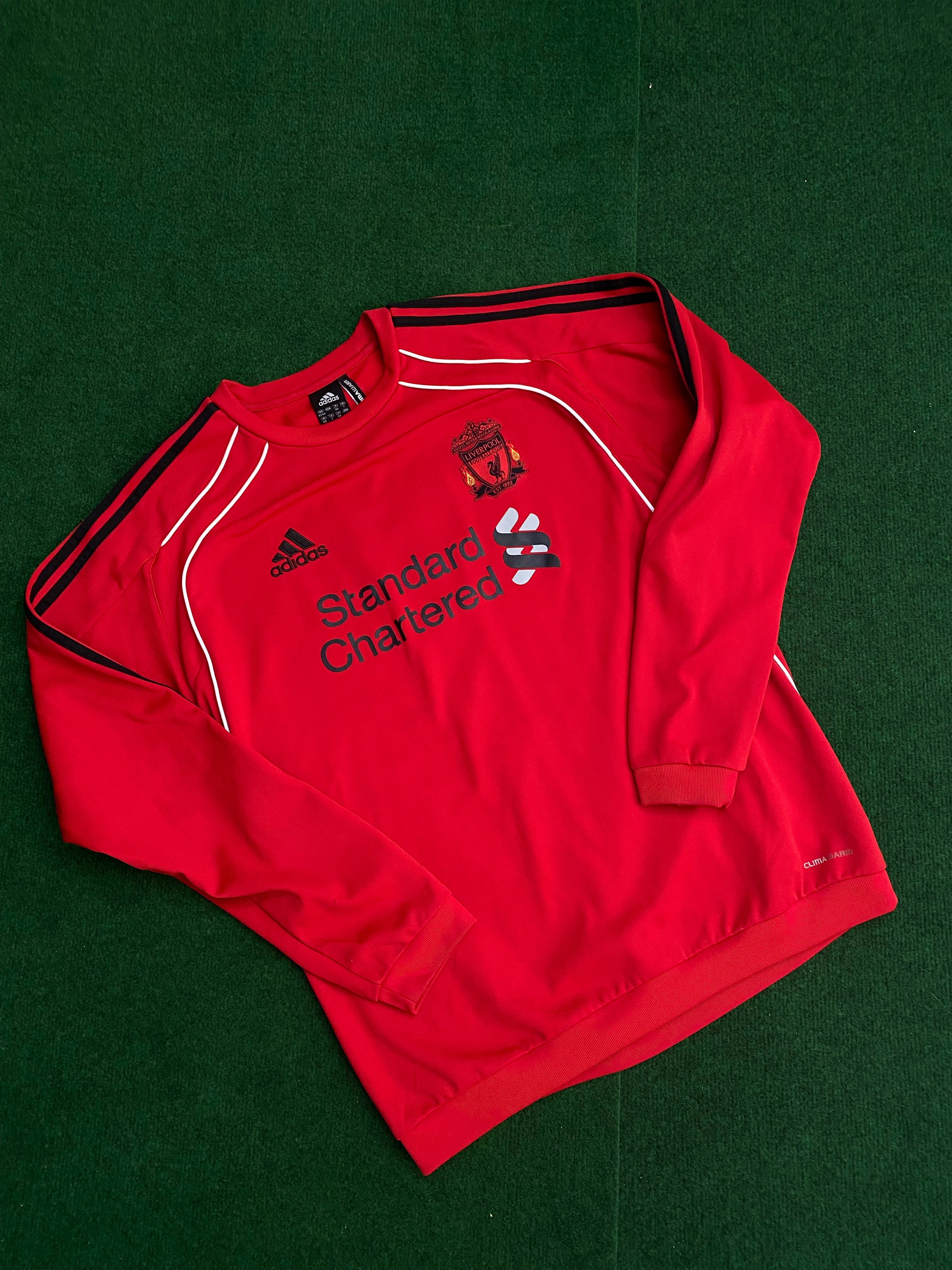LIVERPOOL FC - 2010/2011 - TRAINING SWEATER - XL