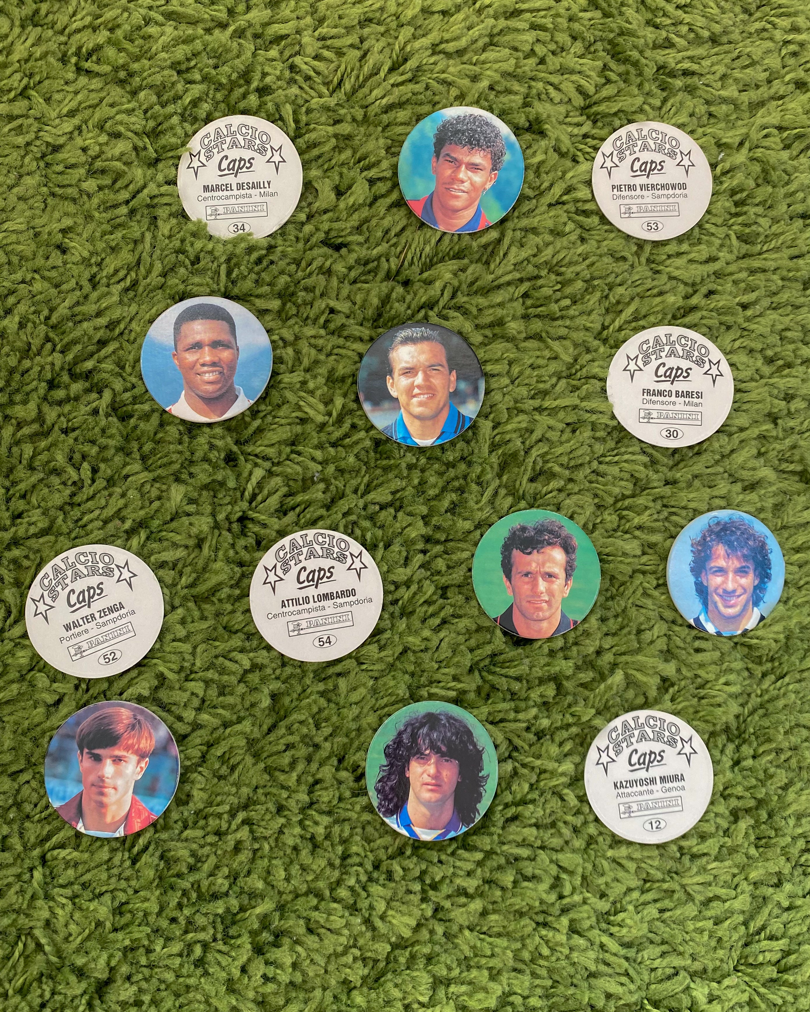 VINTAGE SERIE A FOOTBALL BADGES