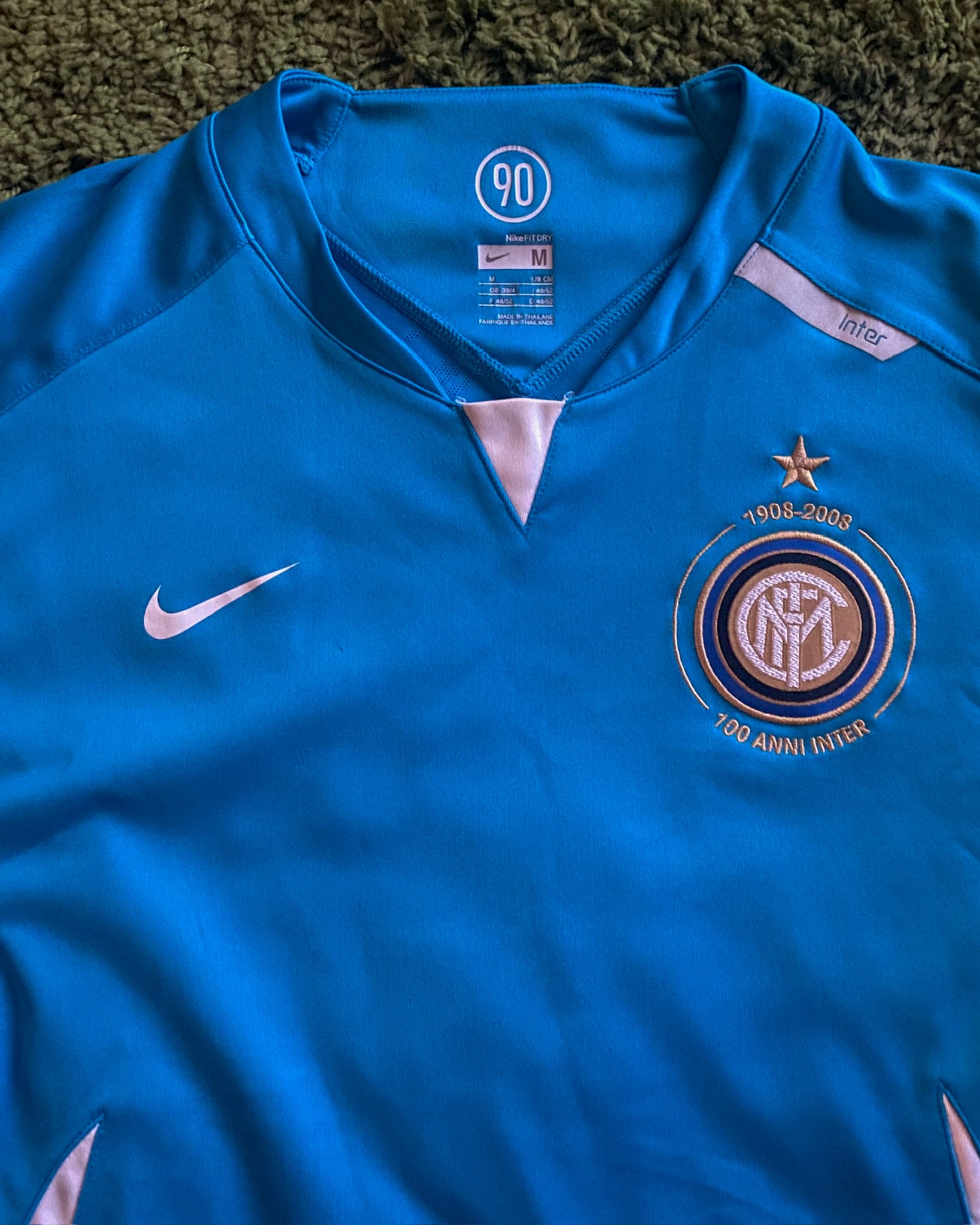 INTER MILAN - 2007/2008 - CENTERARY TRAINING KIT - M