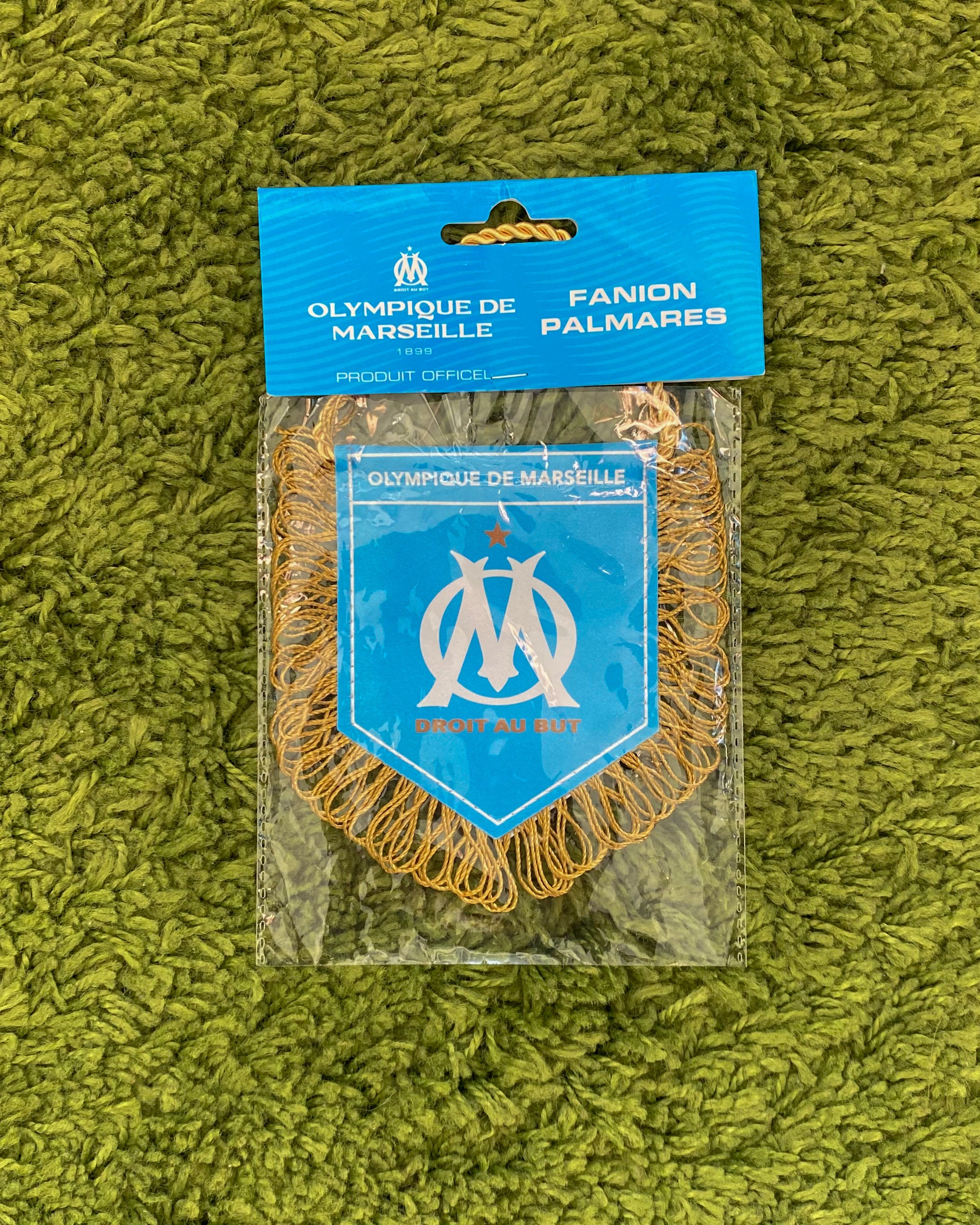 OLYMPIQUE MARSEILLE - PENNANT/FANION/MINI FLAG - BNIP