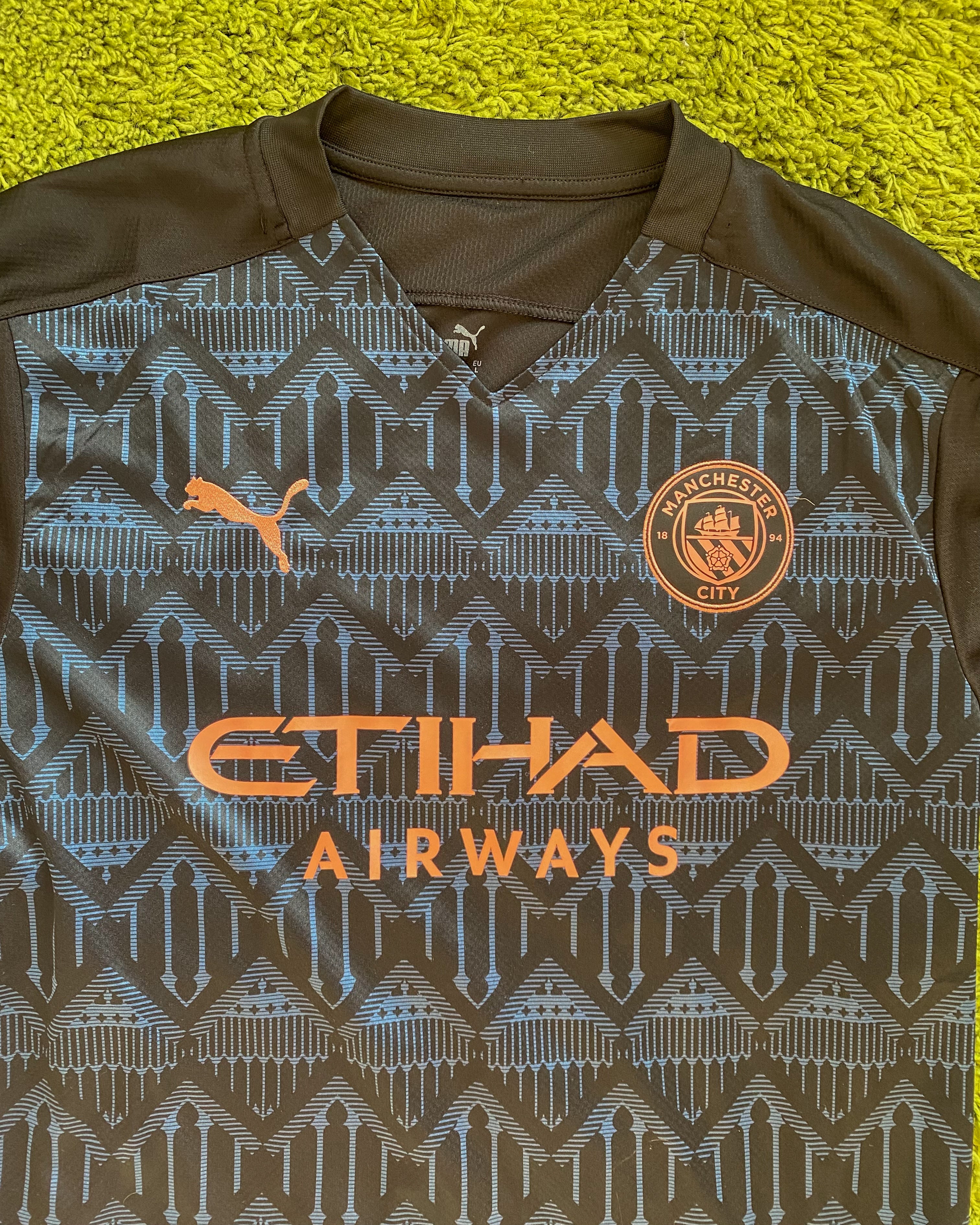 MANCHESTER CITY - 2020/2021 - AWAY KIT - L