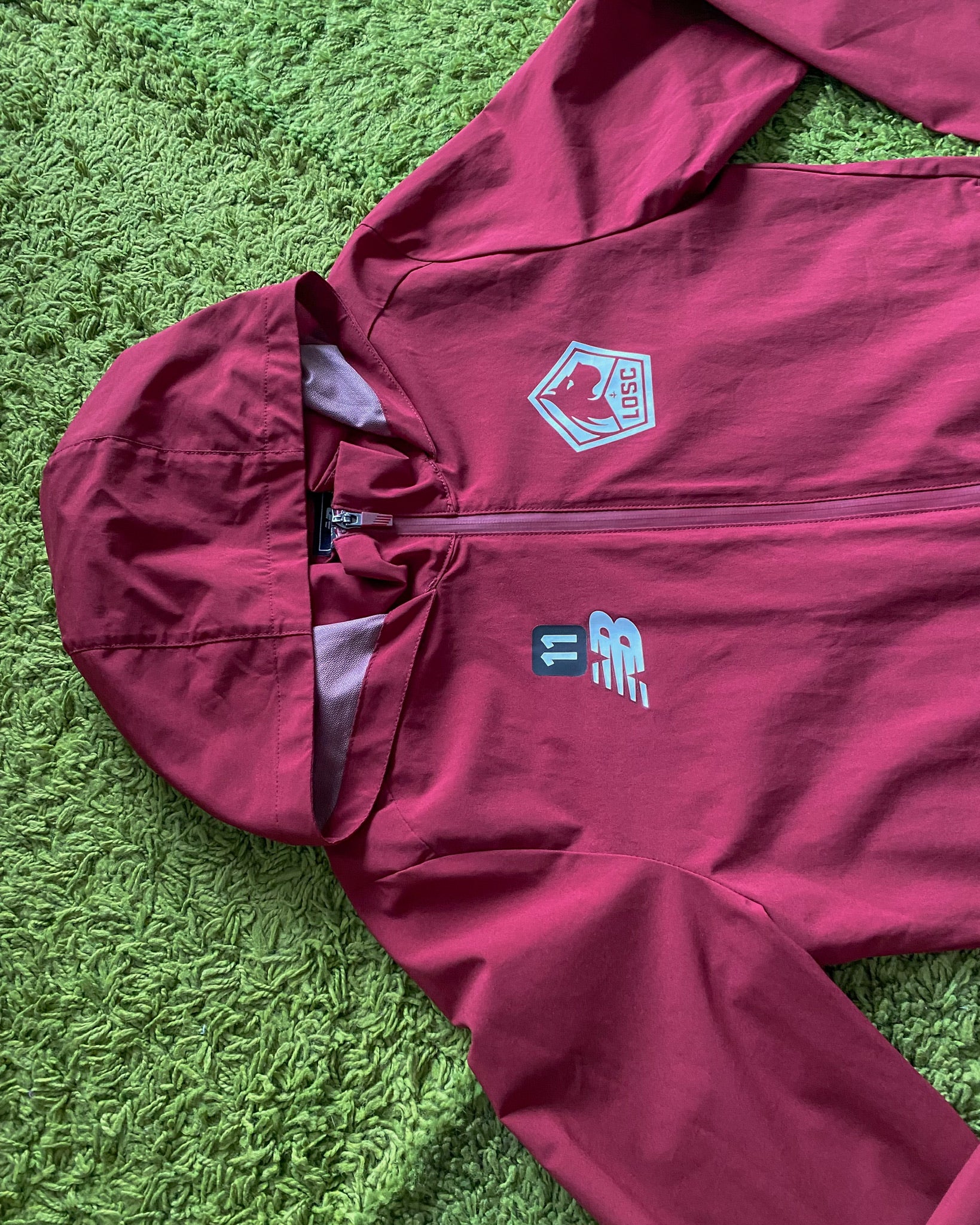 LILLE LOSC - PLAYER ISSUED LUIZ ARAUJO - RAIN JACKET - S