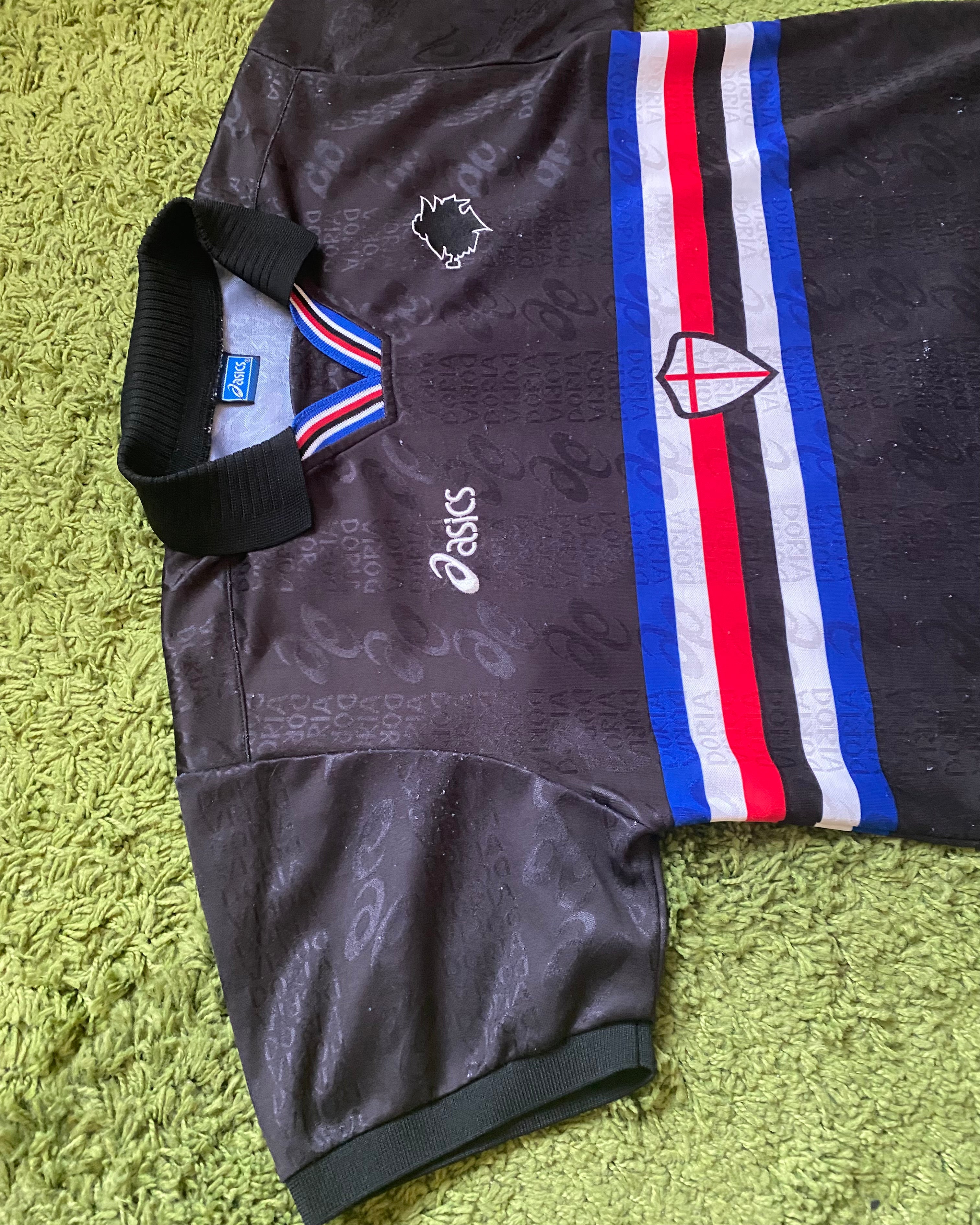 SAMPDORIA FC - 1996/1997 - MONTELLA - SIGNED - THIRD KIT - M