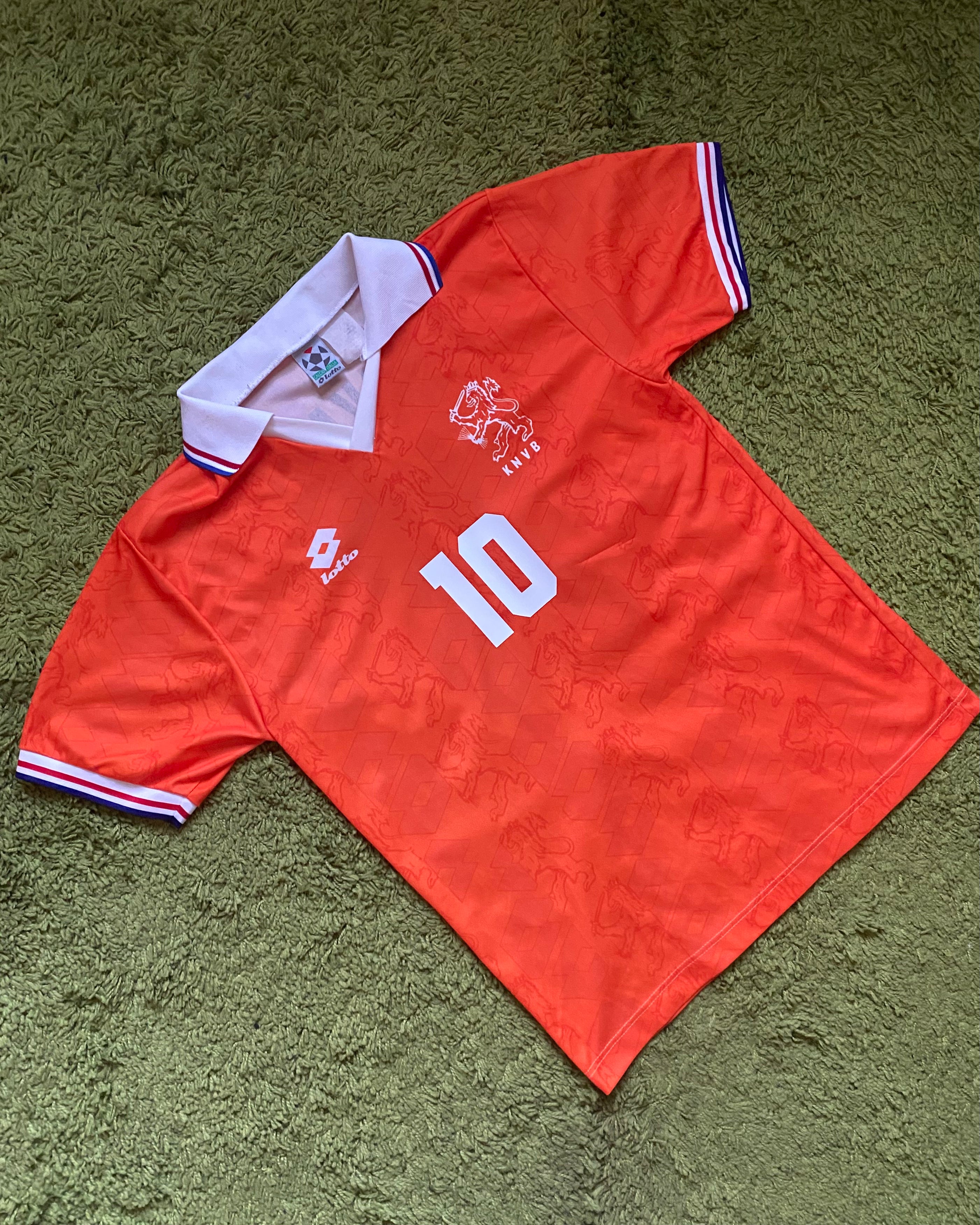 NETHERLANDS - WORLD CUP 1994 - BERGKAMP - HOME KIT - M/L