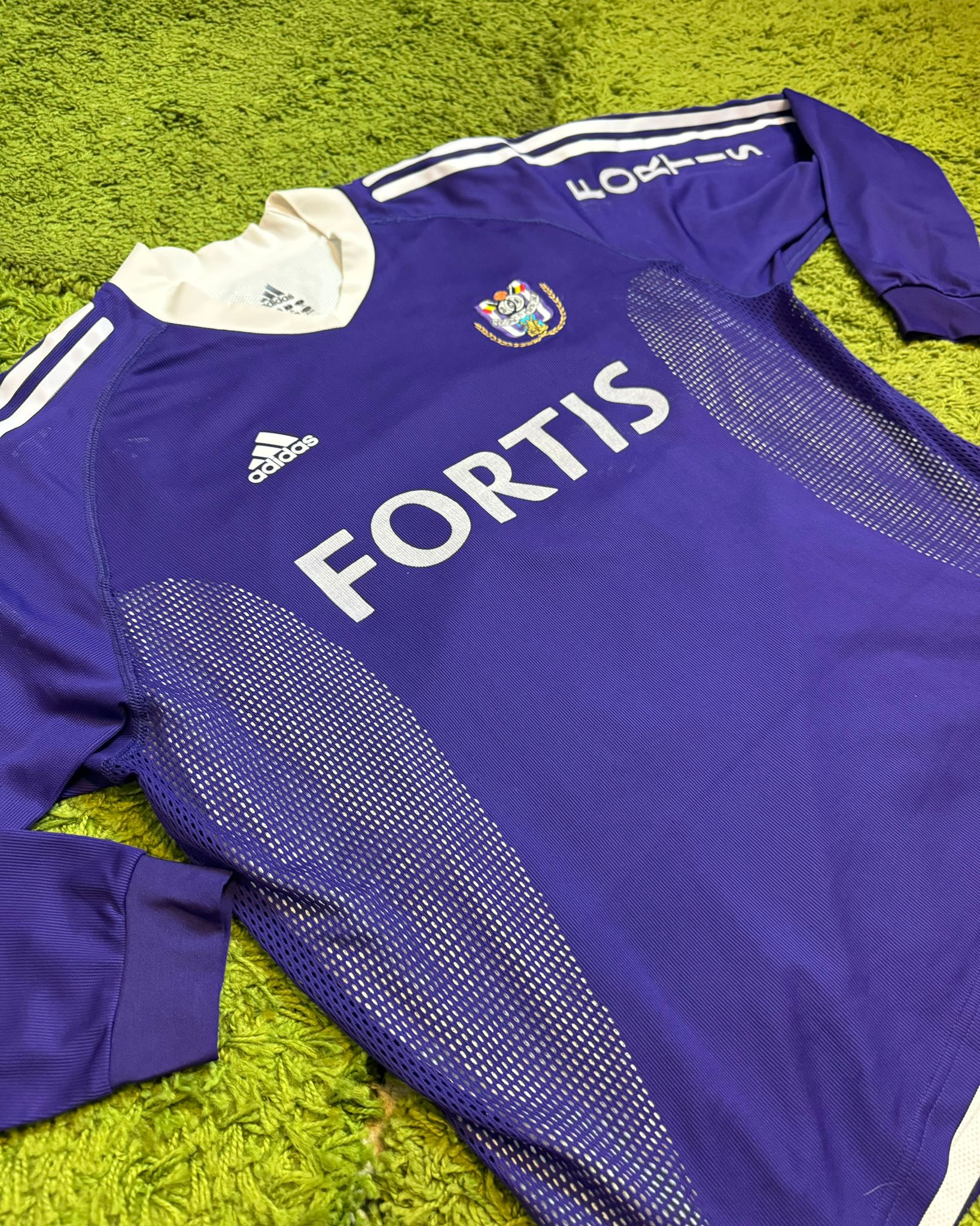 RSC ANDERLECHT - PLAYER ISSUED - 2002/2003 - AWAY KIT - XL