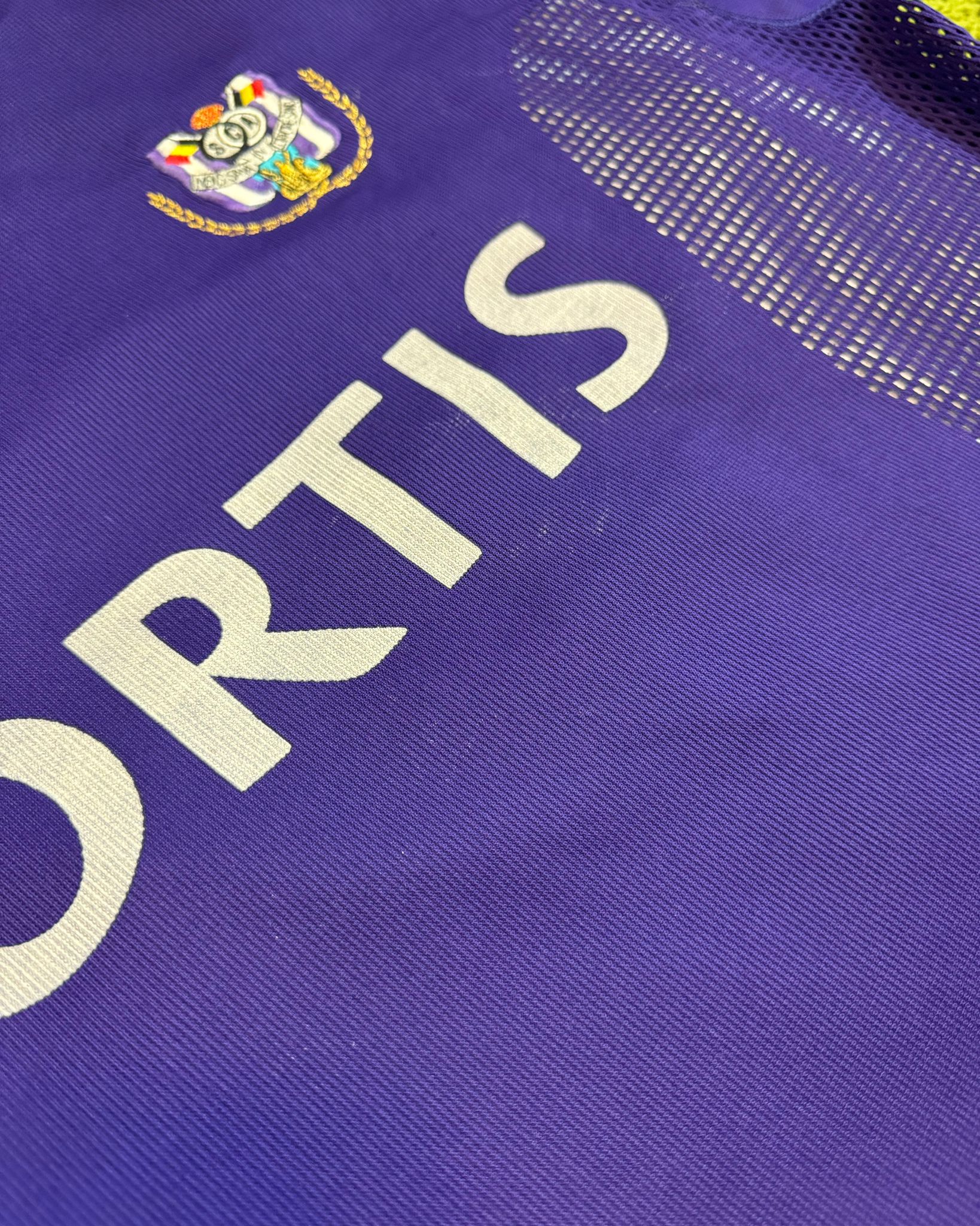 RSC ANDERLECHT - PLAYER ISSUED - 2002/2003 - AWAY KIT - XL
