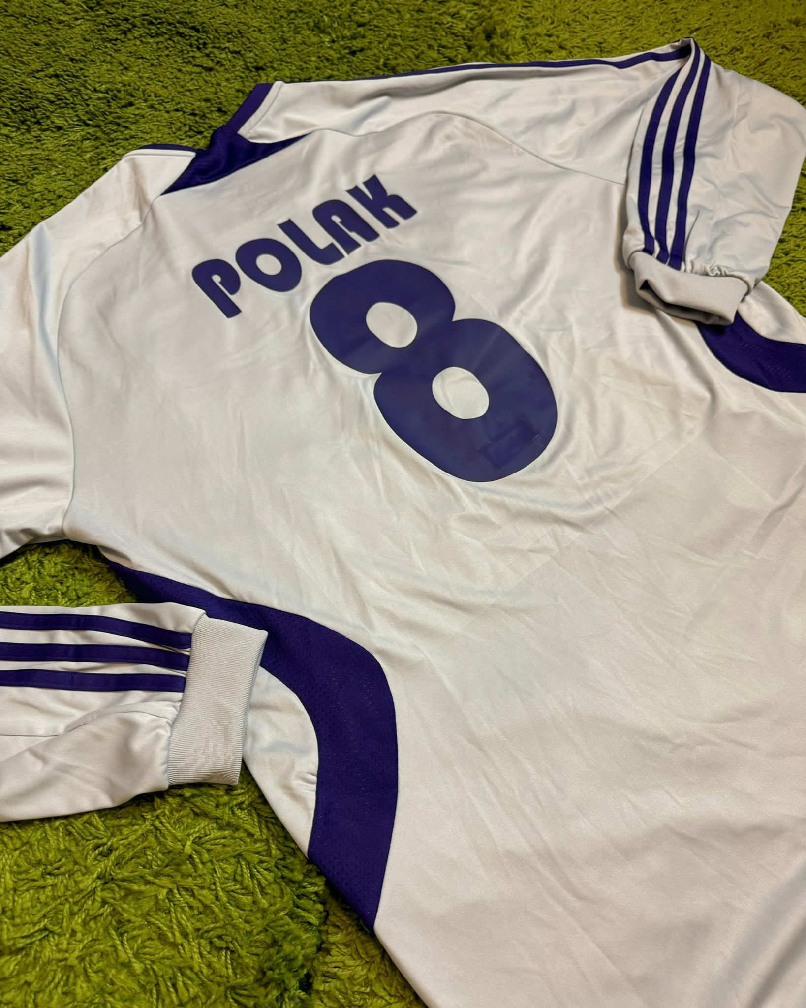 RSC ANDERLECHT - POLAK - MATCH ISSUED - 2007/2008 - AWAY KIT - XL