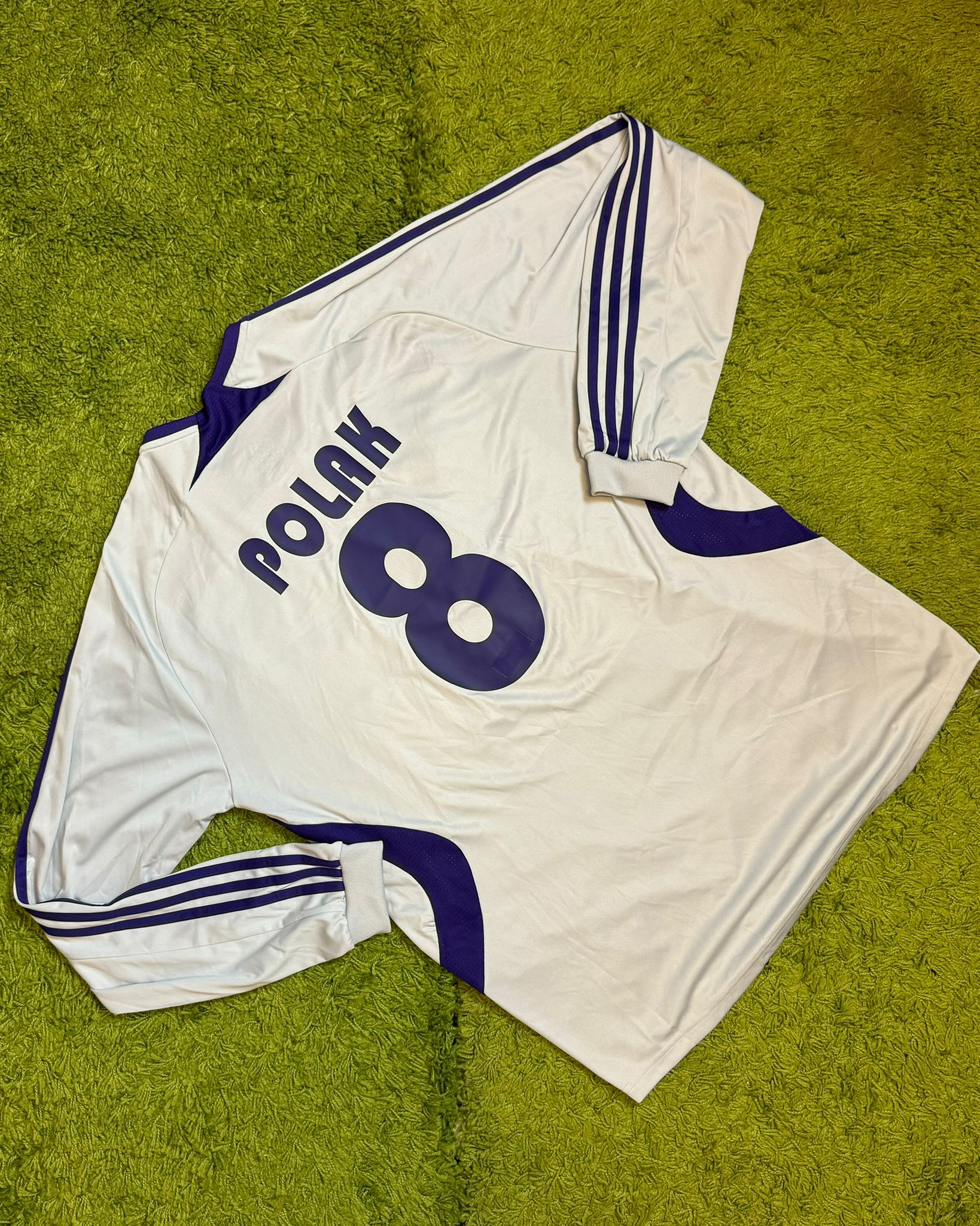 RSC ANDERLECHT - POLAK - MATCH ISSUED - 2007/2008 - AWAY KIT - XL