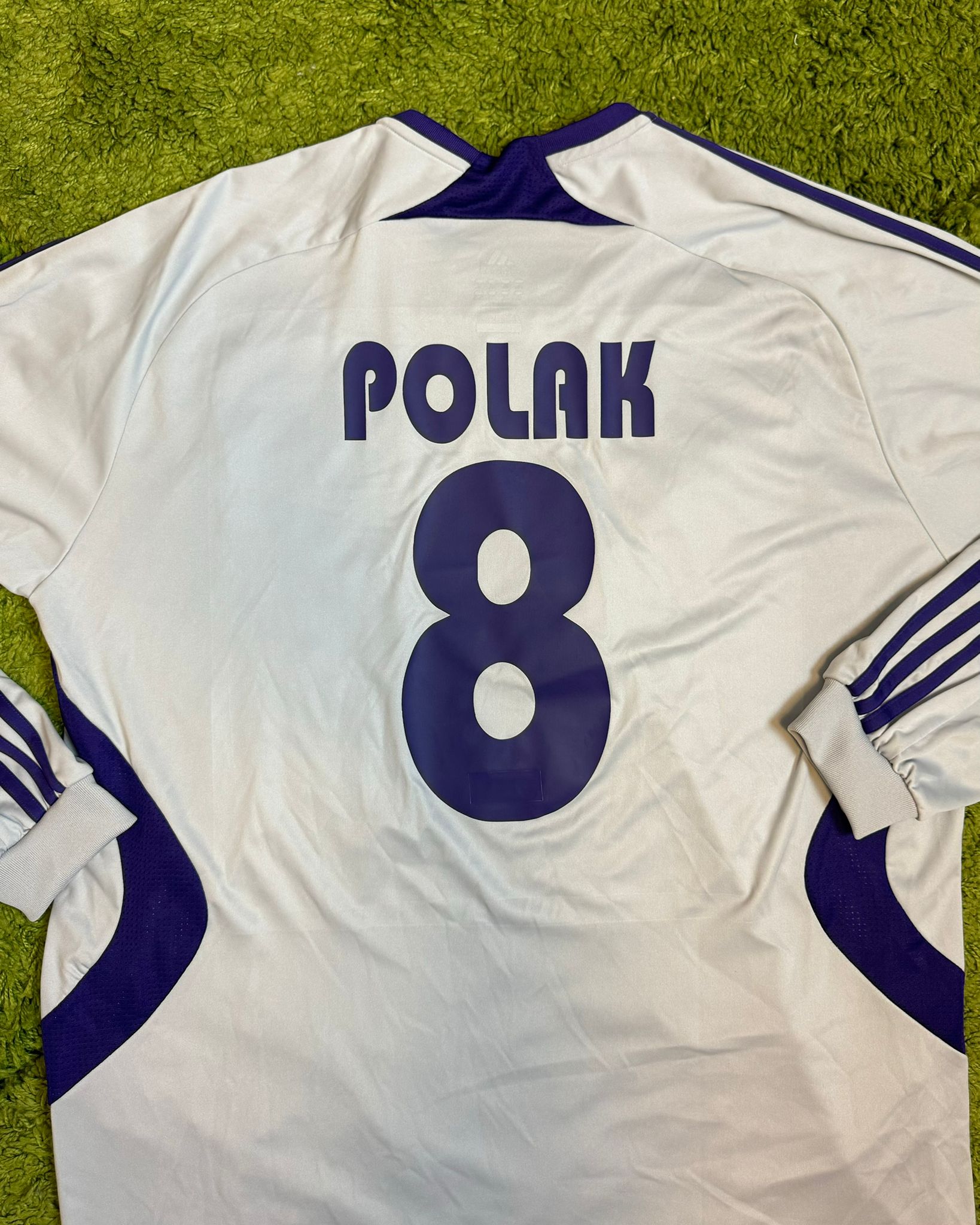 RSC ANDERLECHT - POLAK - MATCH ISSUED - 2007/2008 - AWAY KIT - XL