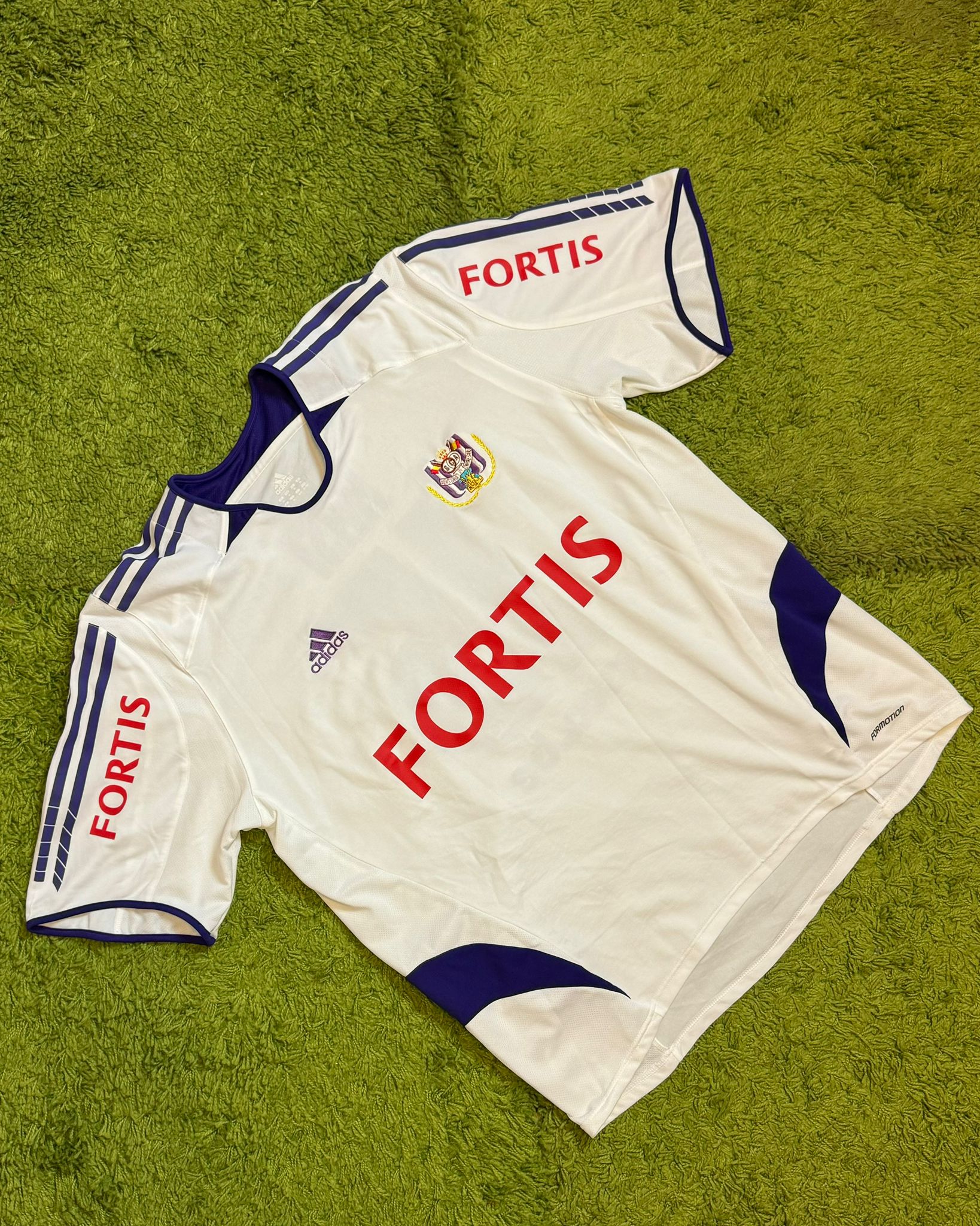 RSC ANDERLECHT - HASI - MATCH ISSUED - 2005/2006 - HOME KIT - XL